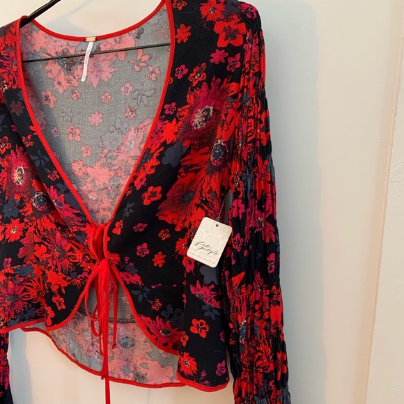 Free People Venice Printed Top - Picture 3 of 4